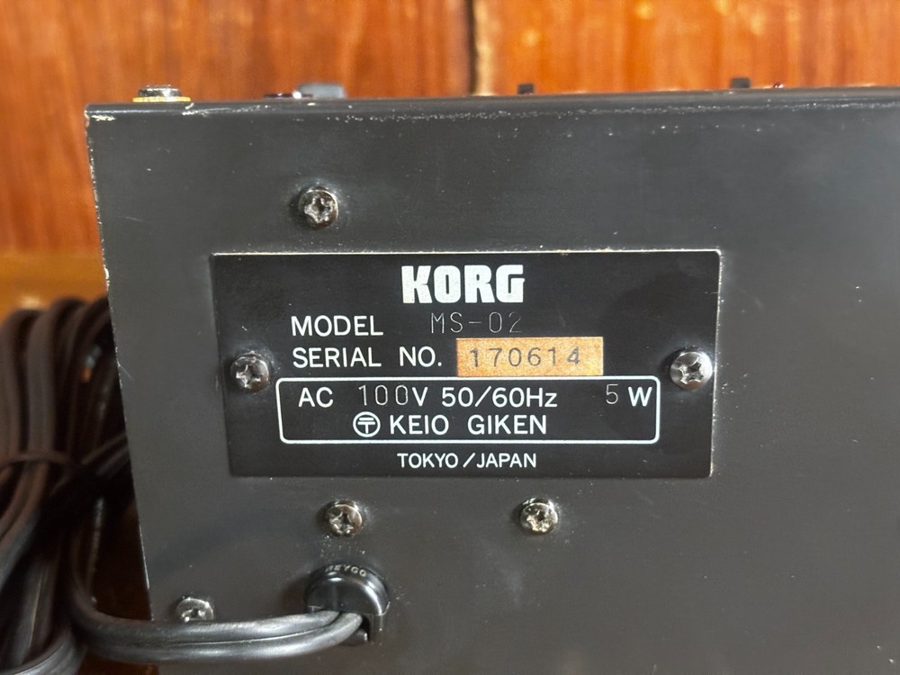 KORG MS-02 Vintage Cv/trigger interface MS-Series