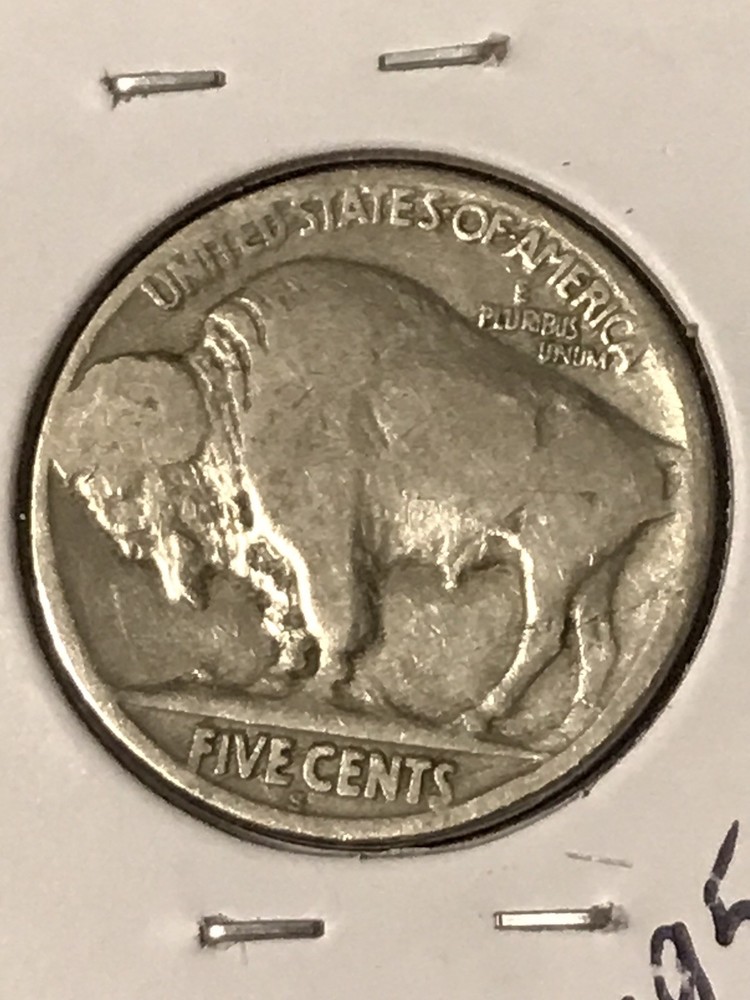 1919-S Buffalo Nickel AG