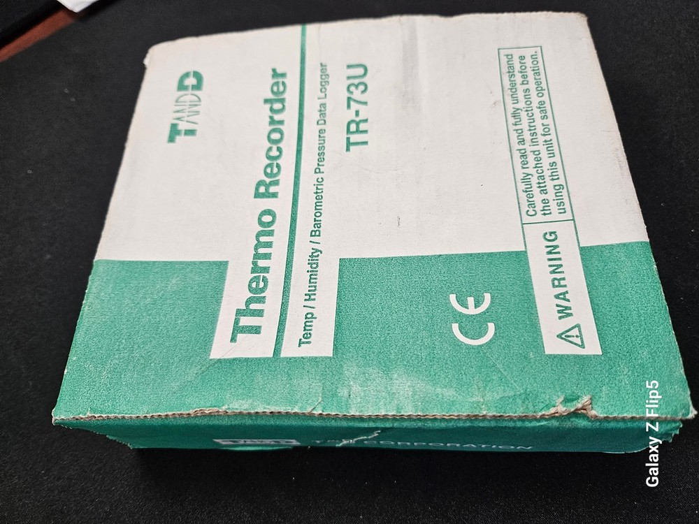 TandD TR-73U Thermo Recorder