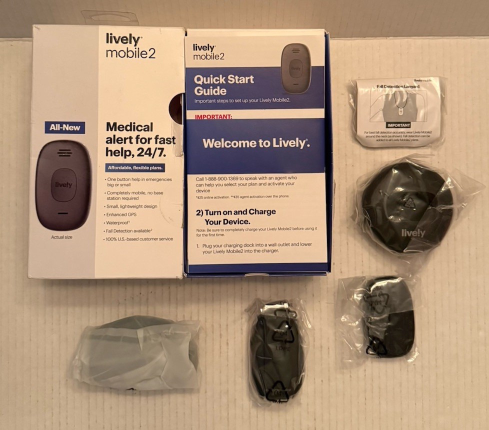 Lively Mobile 2 Portable Medical Alert Device