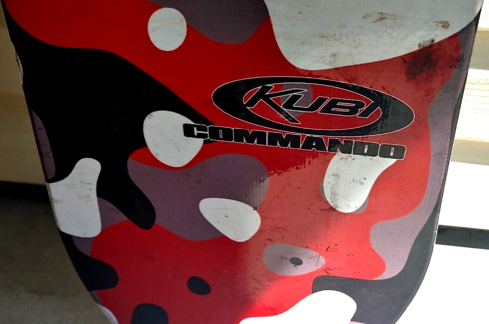 Kubi Commando Red Urban Camo Camouflage Snowboard Deck ONLY 60" 150cm
