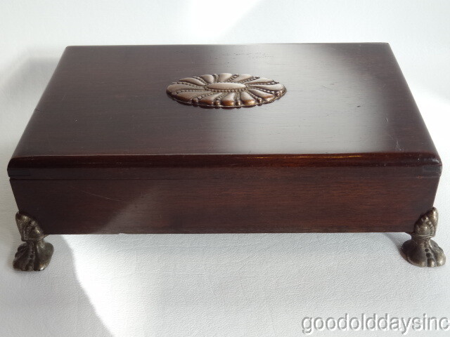 Rare Ronson Crown Cigarette Box Matches the Famous Table Lighter