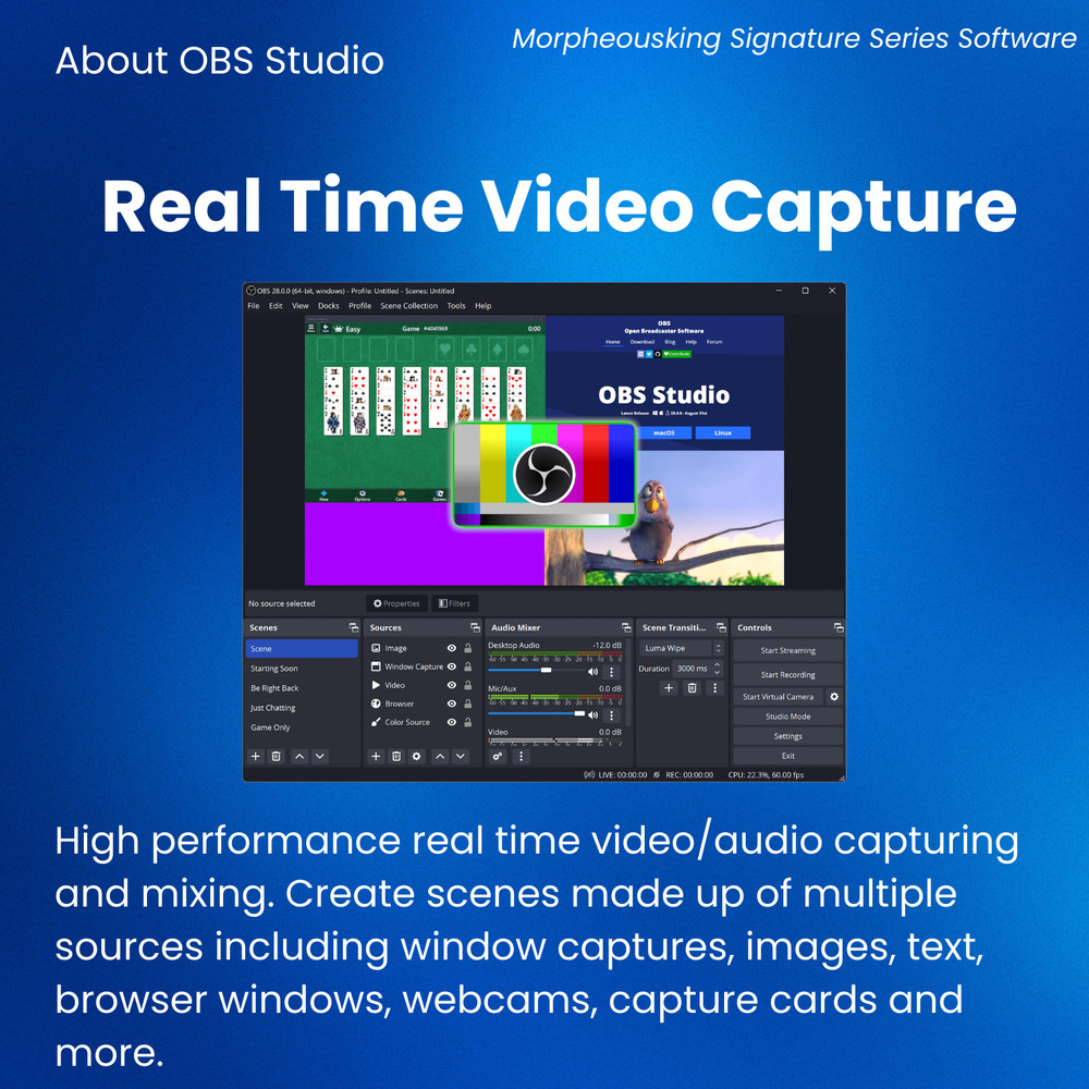 OBS Studio PRO 2024 - Video Recording | Live Streaming Screen Recording Software