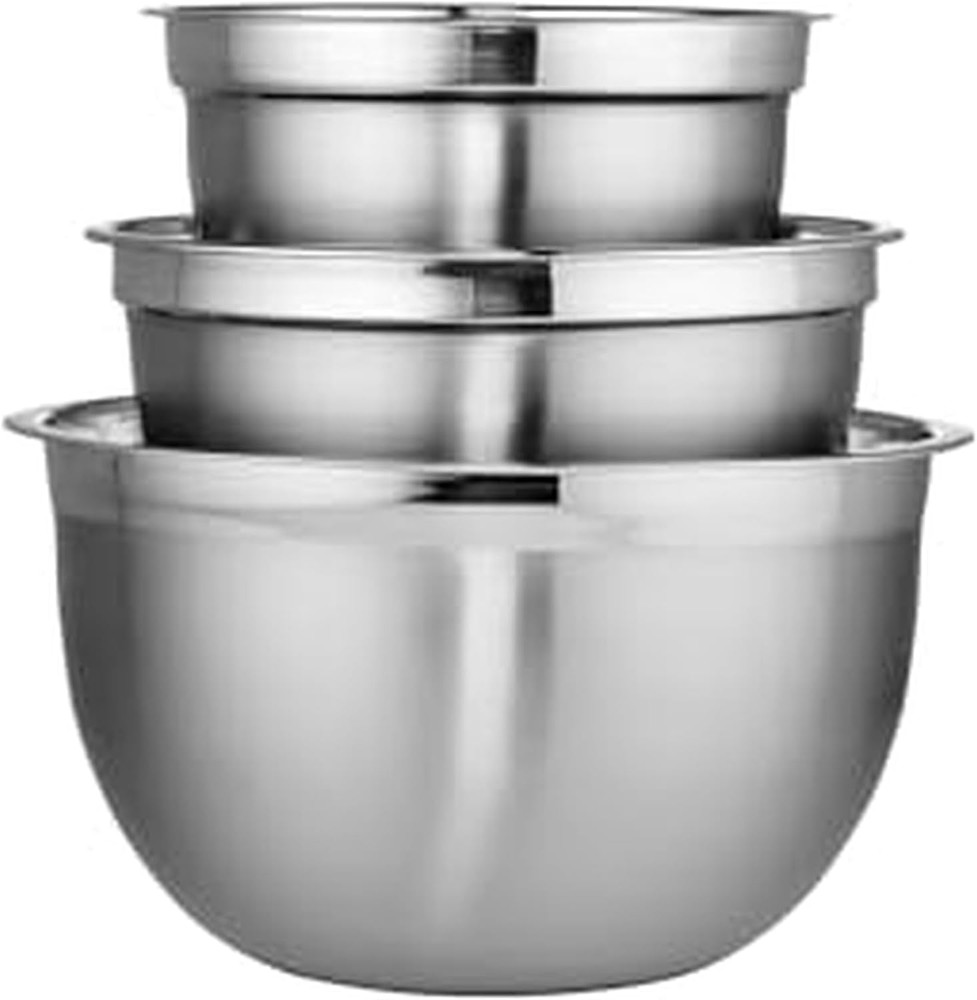 Stainless Steel Bowls, Versatile Nesting Mixing Bowls for Every Kitchen Task, Se