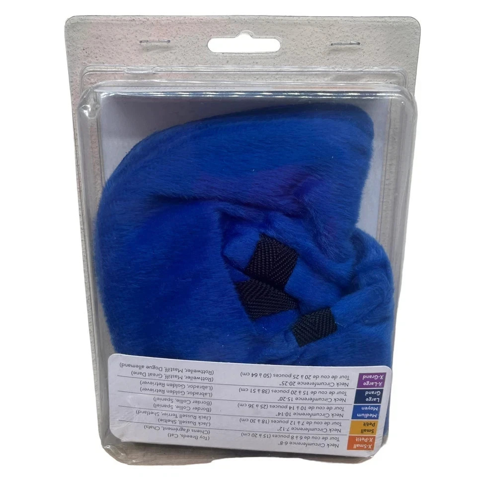 KONG Cloud Protective Recovery Collar Small Blue 7–12”