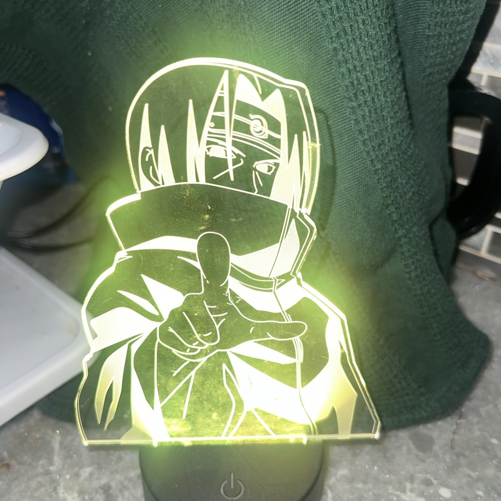 Naruto Night 8 3D LED Lighting