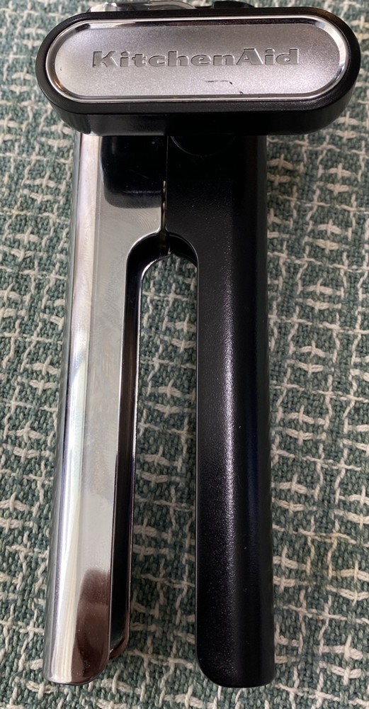 KitchenAid No Mess Multi Function Can Opener, One size, Black & Chrome