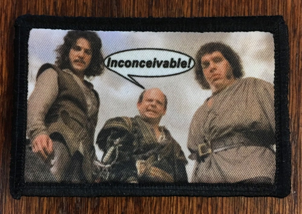 Cliffs of Insanity Ropes Course Princess Bride Morale Patch Funny