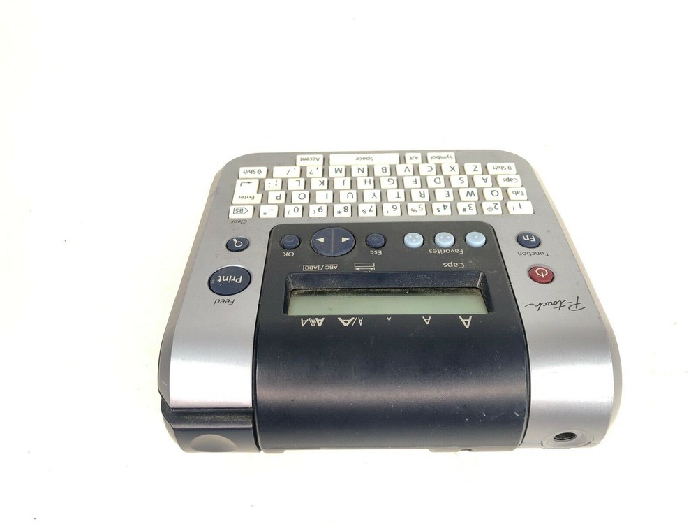 Brother P-touch PT-1280 Labeler Thermal Machine Label Printer Maker TESTED