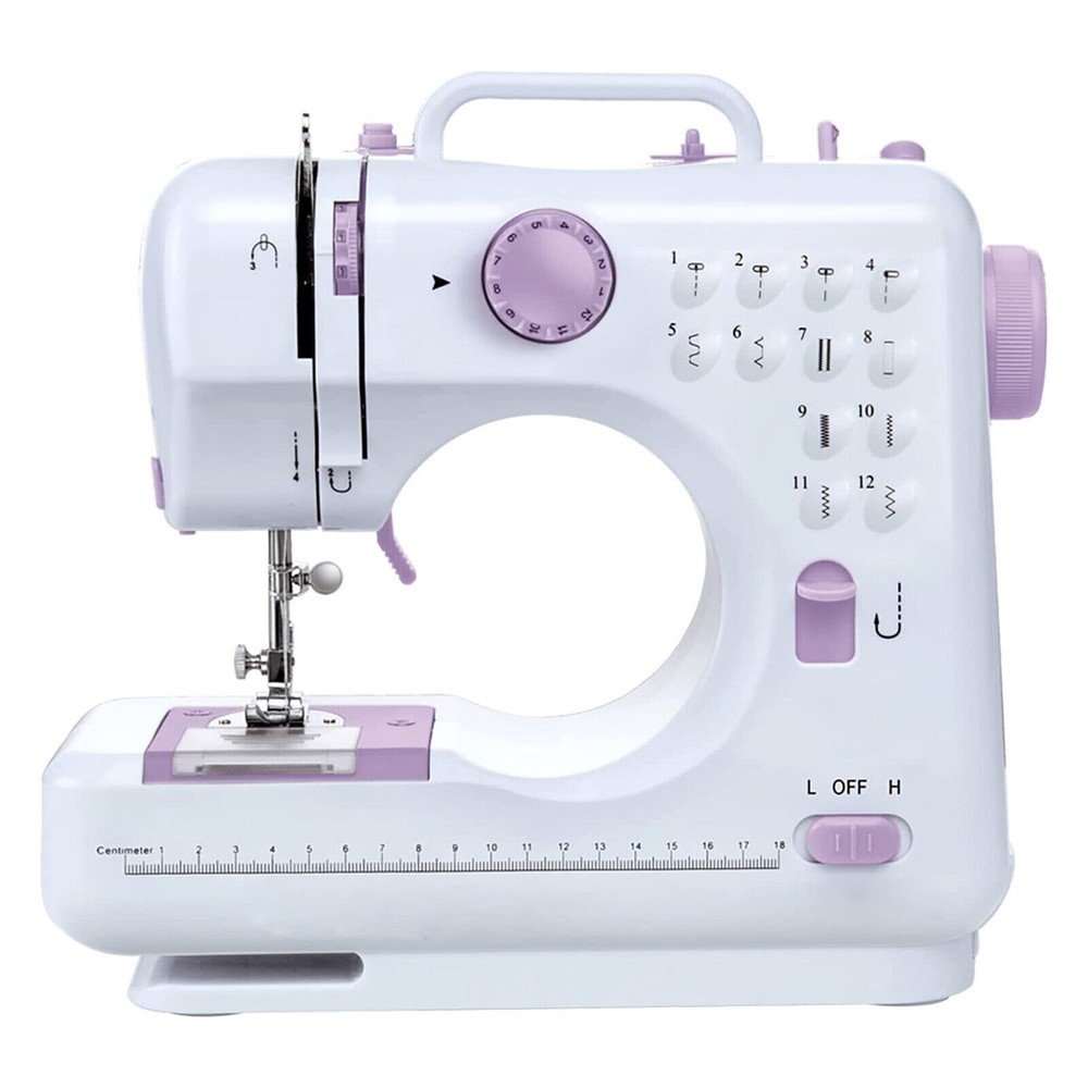 Electric Sewing Machine for Beginners Kid Mini Portable Crafting Mending Machine