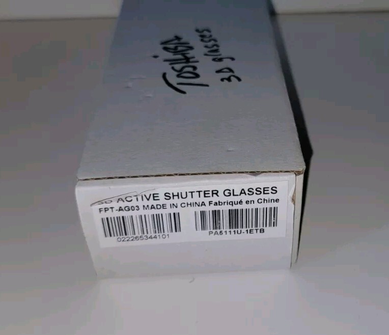 Toshiba 3D Active Shutter Glasses FPT-AG03