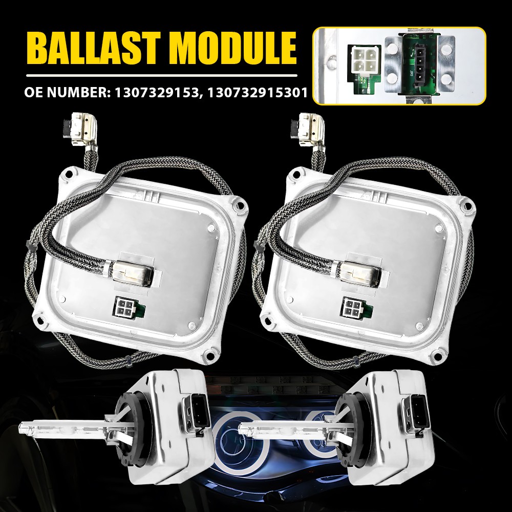 Front For BMW Mini Cooper Side HID Xenon Headlight Ballasts & Bulbs Left Right