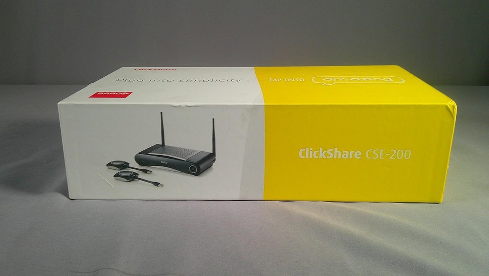 BARCO CLICKSHARE CSE-200 Wireless Presentation System ** NEW **