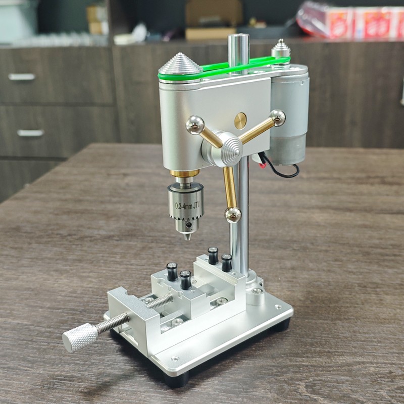 Mini Bench Drill Press Electric Benchtop Drill Press Portable Milling Machine