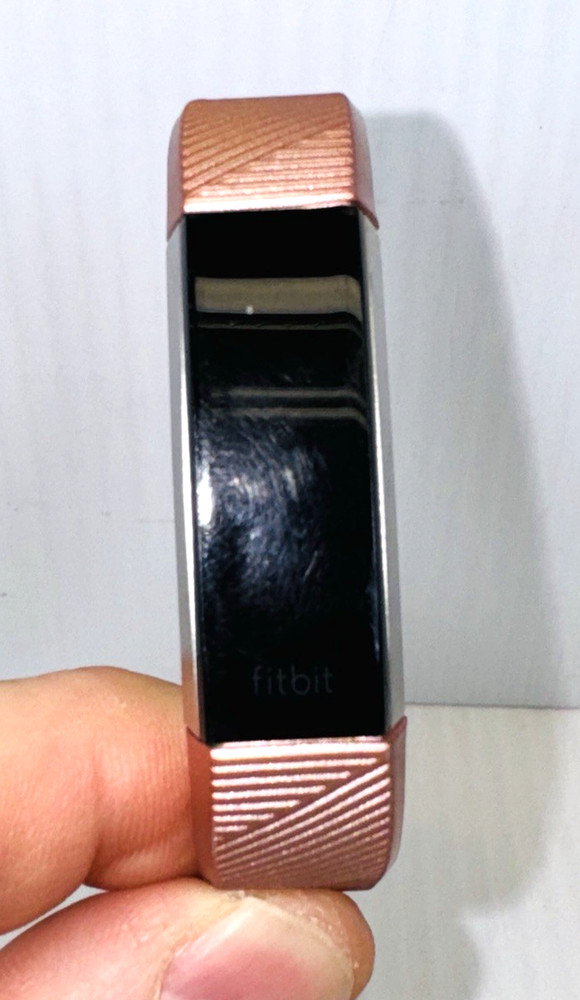 Fitbit Alta HR Silver Small (US Version) with Charger - Tested & Works Perfect