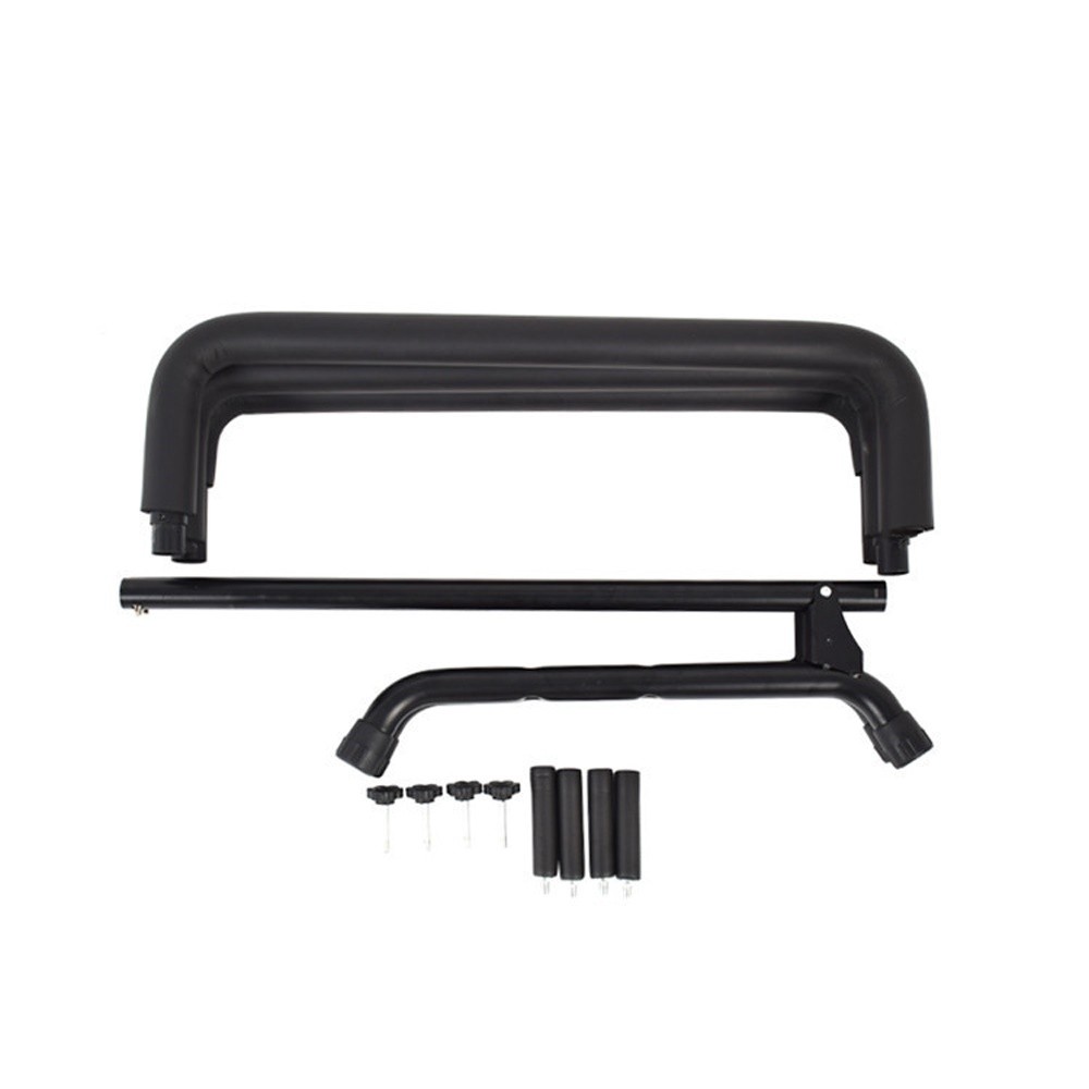3-Slot Guitar Holder Rack Stand Black