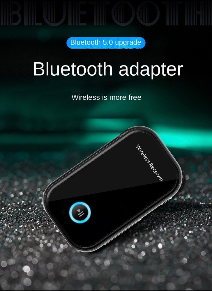 Bluetooth Transmitter Receiver Wireless Adapter 3.5mm Aux For Car Stereo Speaker
