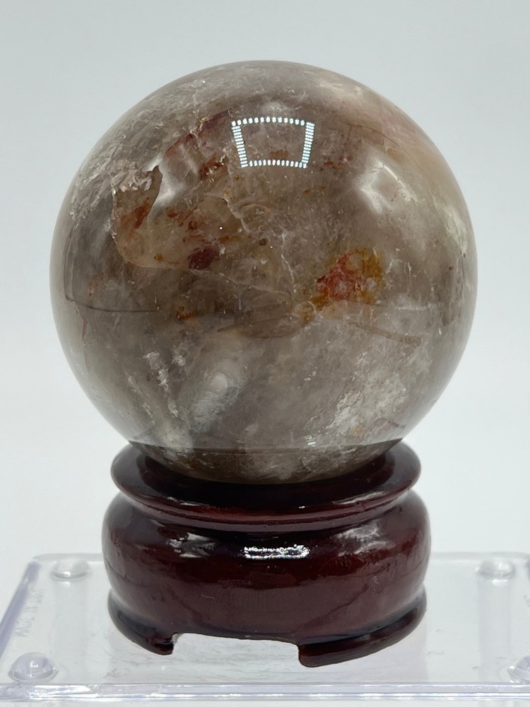 Fire Quartz with Blue Flash D