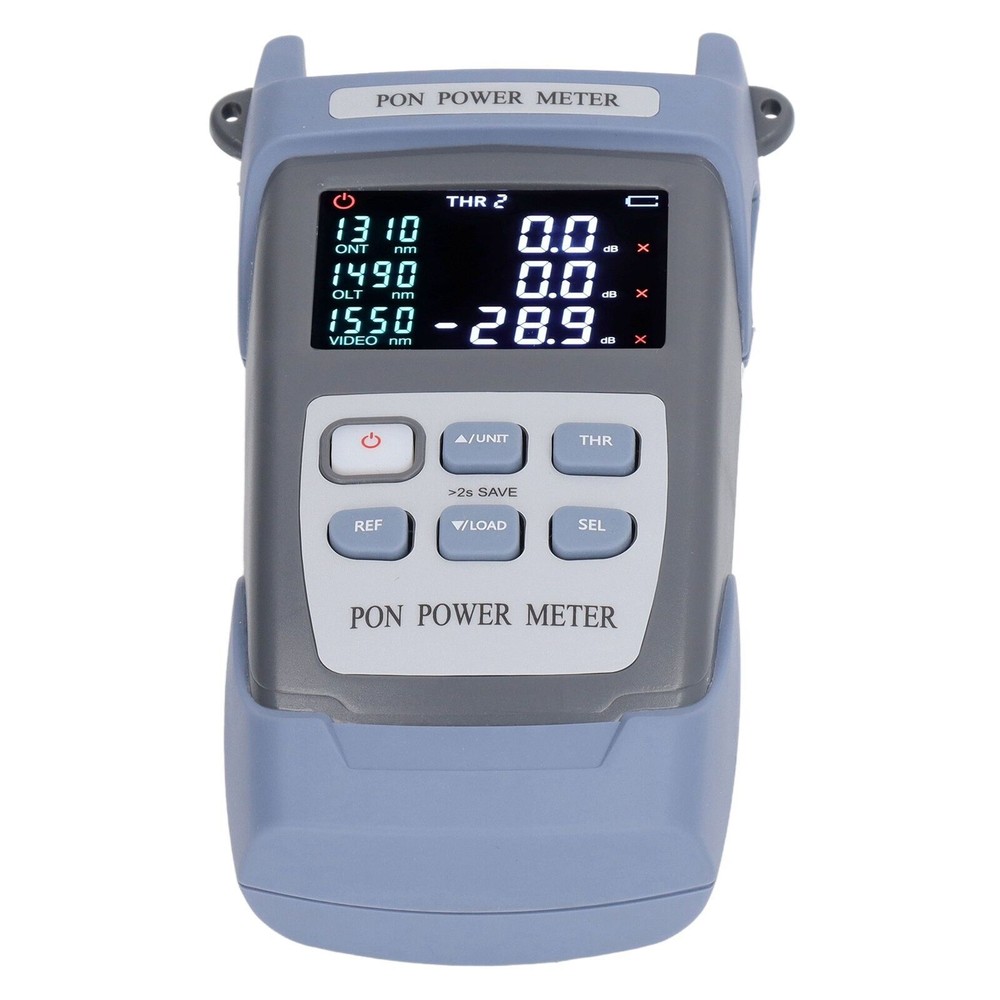 Fiber Optical Power Meter Digital Optic Cable PON Tester Testing Tool UPC Port
