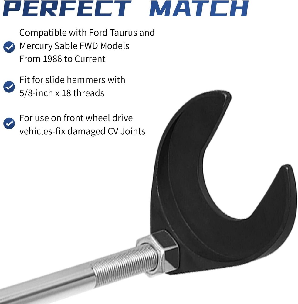 CV Joint Fork Puller Removing Adapter for Front Wheel Drive Axle Removal Tool