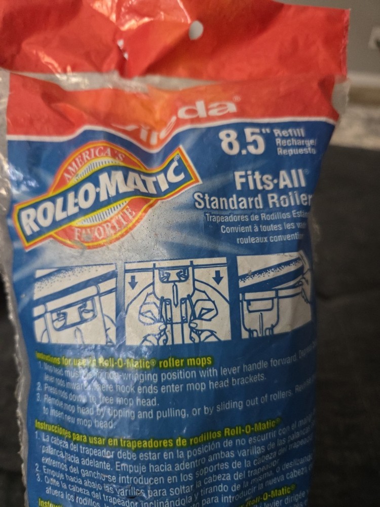 Roll-O-Matic 8.5” Full size Scrubber Refill FITS ALL