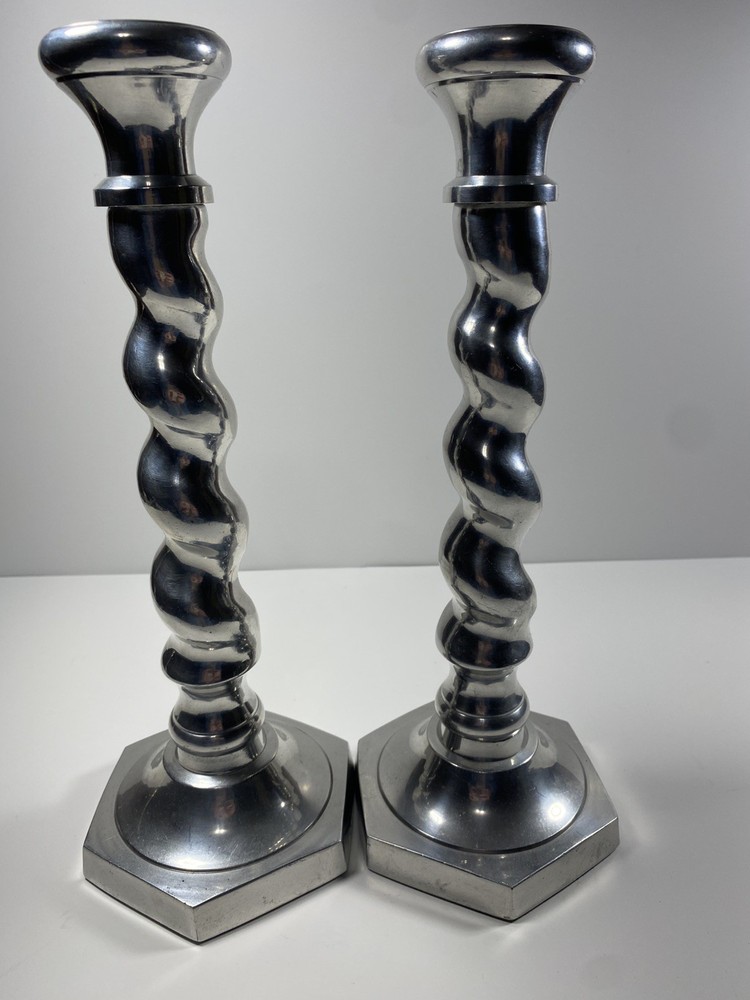Vintage Silver Candlesticks set of 2 candlesticks