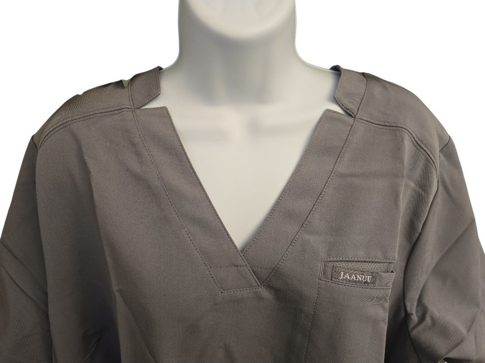 Jaanuu Scrub Set 2X Gray