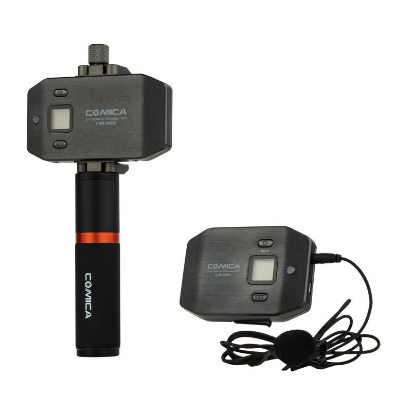 Wireless Lavalier Microphone Kit for Smartphones - Comica
