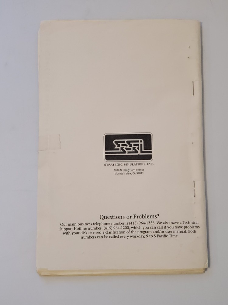 1988 Dungeons & Dragons Masters Assistant Encounters Strategy Guide Black White