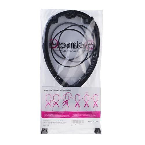 Wig Stand Wig Head Stand For Multiple Wigs Black 3 Pack