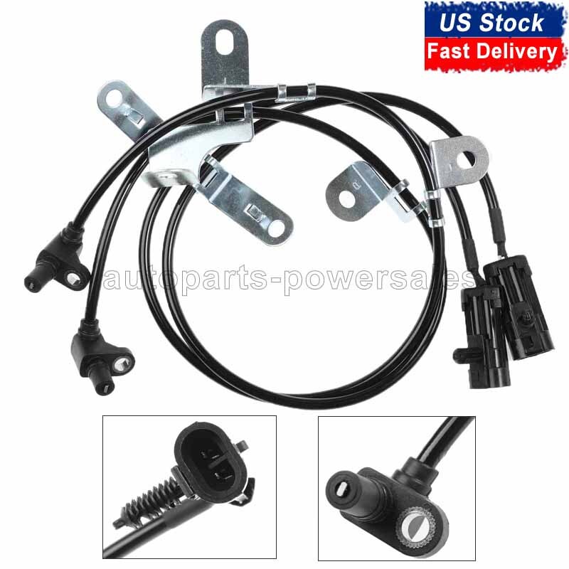 Front Left & Right ABS Wheel Speed Sensor For Chevy Silverado 1500 2500 HD Tahoe
