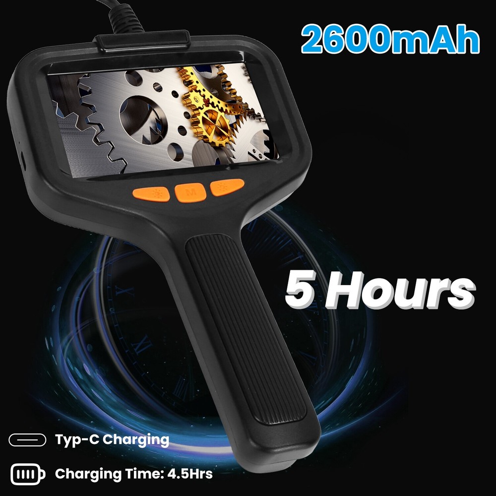 Inspection Camera Articulating Borescope Endoscope Camera for Plumbing Tool