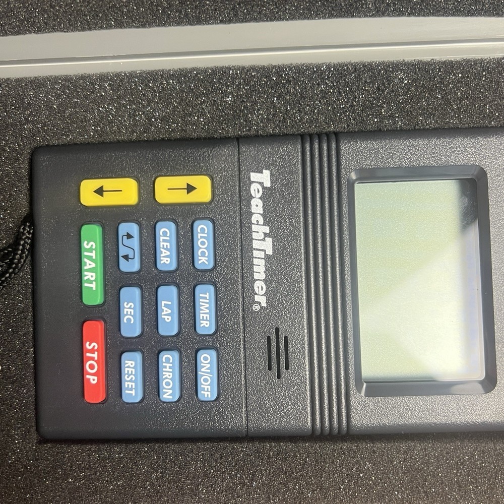 Stokes TeachTimer 229 Timer Clock Chronograph Overhead Projector READ DESC (2)