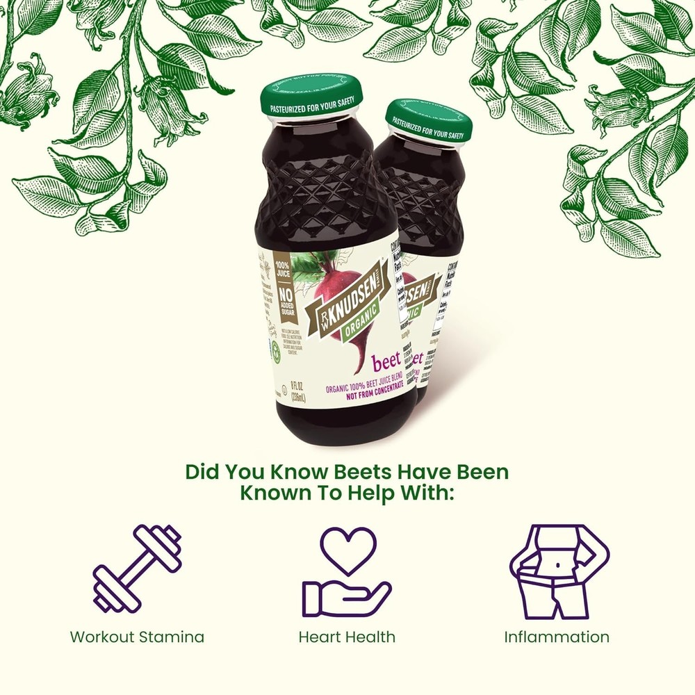Organic Beet Juice, 8 fl oz 12 Pack