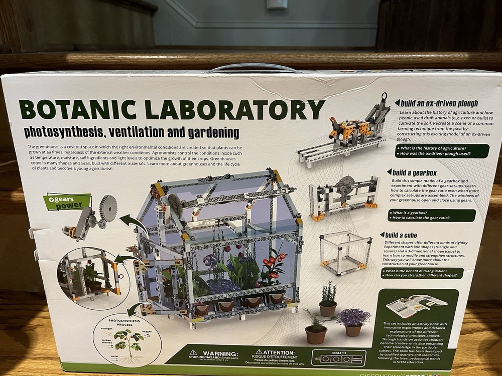 New- Engino STEM Botanic Laboratory (Discovering Stem)