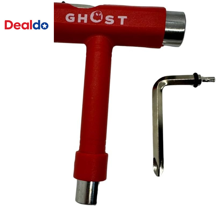 Skate Tool All-In-One - Multi-Function Roller Skate Tool with T-Handle, Allen Ke