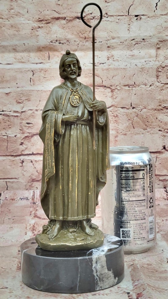 Handcrafted Saint Joseph Bronze Statue – Authentic Religious Artwork for Sacred
