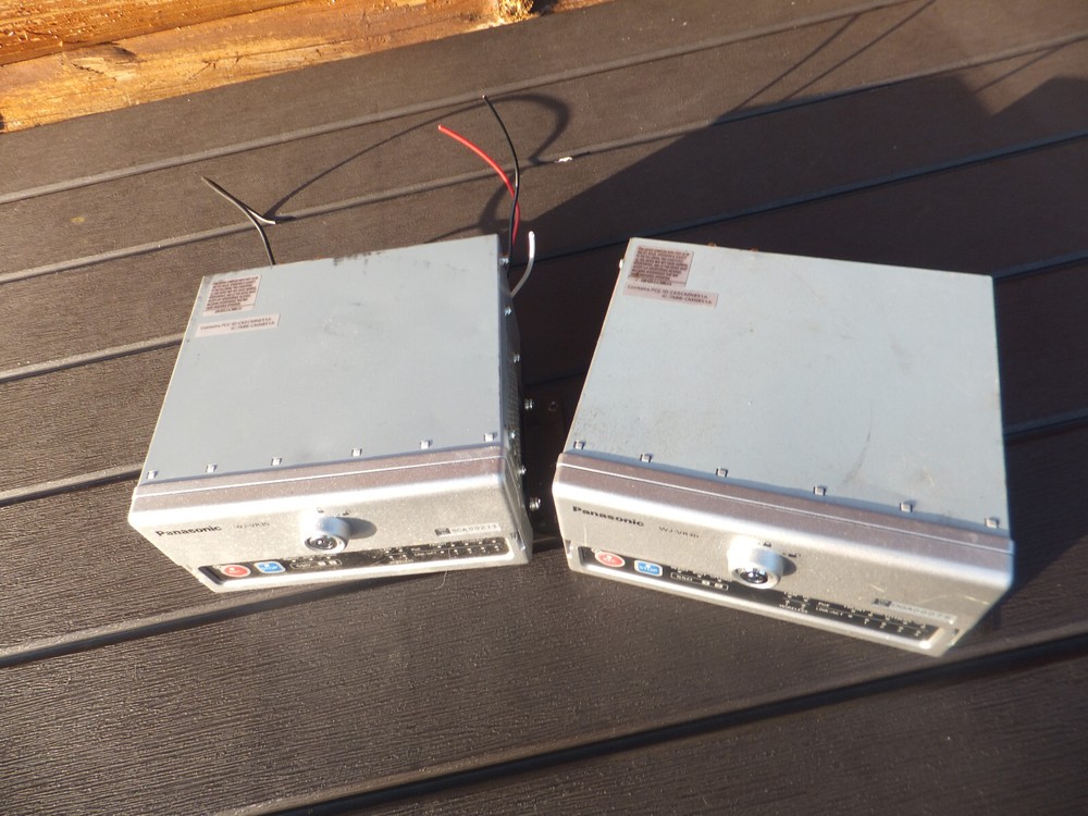 2 Panasonic Arbitrator WJ-VR30 Network Recorder - Sold as Shown