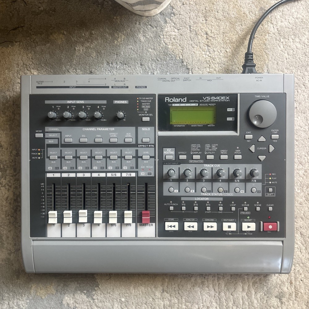 Roland VS-840EX Digital Studio Workstation / Multitrack Recorder — Tested