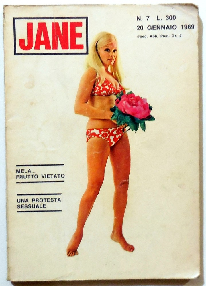 JANE PHOTO MAGAZINE N.7 1969 TAB