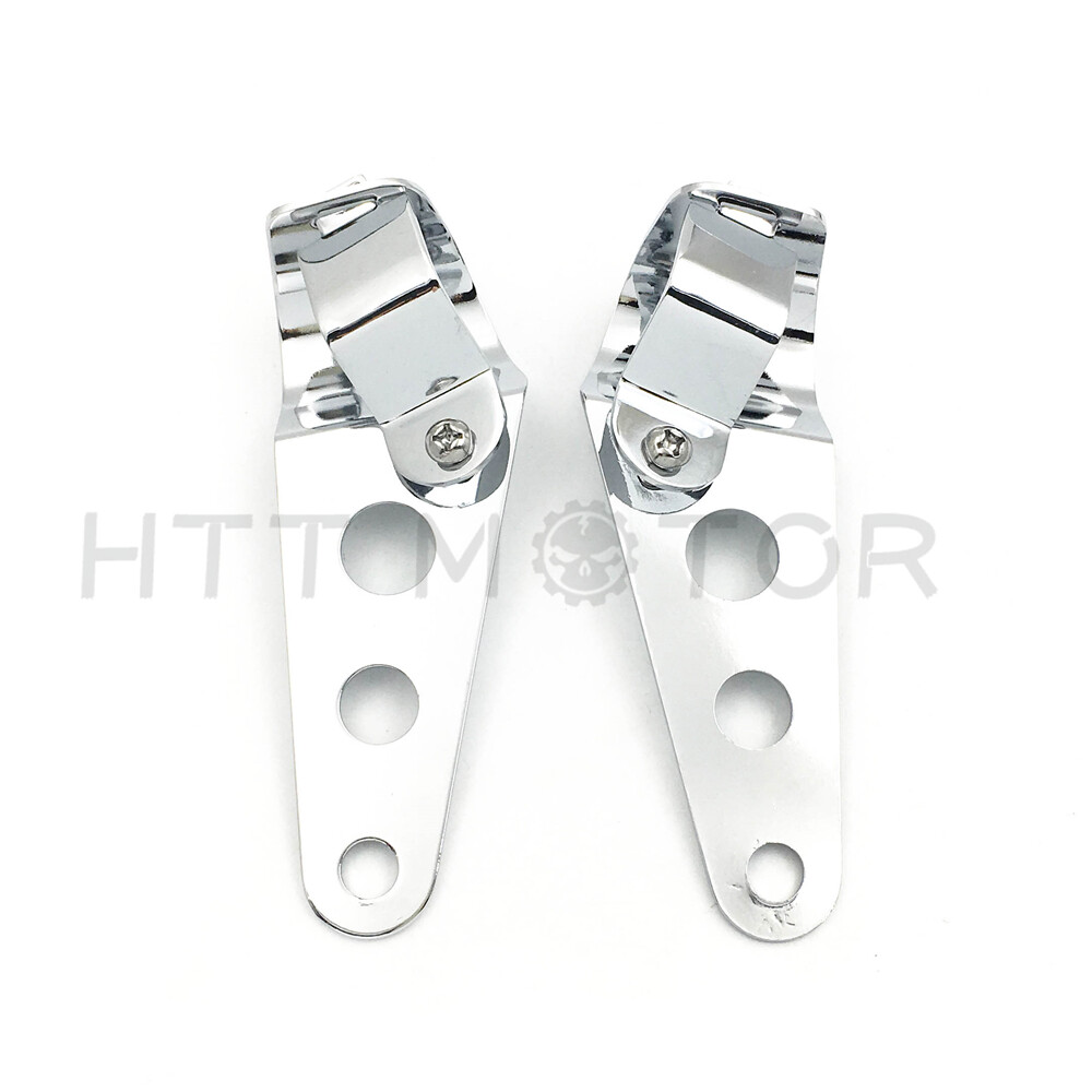 28mm-38mm fork Tubes Clamp Headlight Mounting Brackets Universal Motorcycles CD