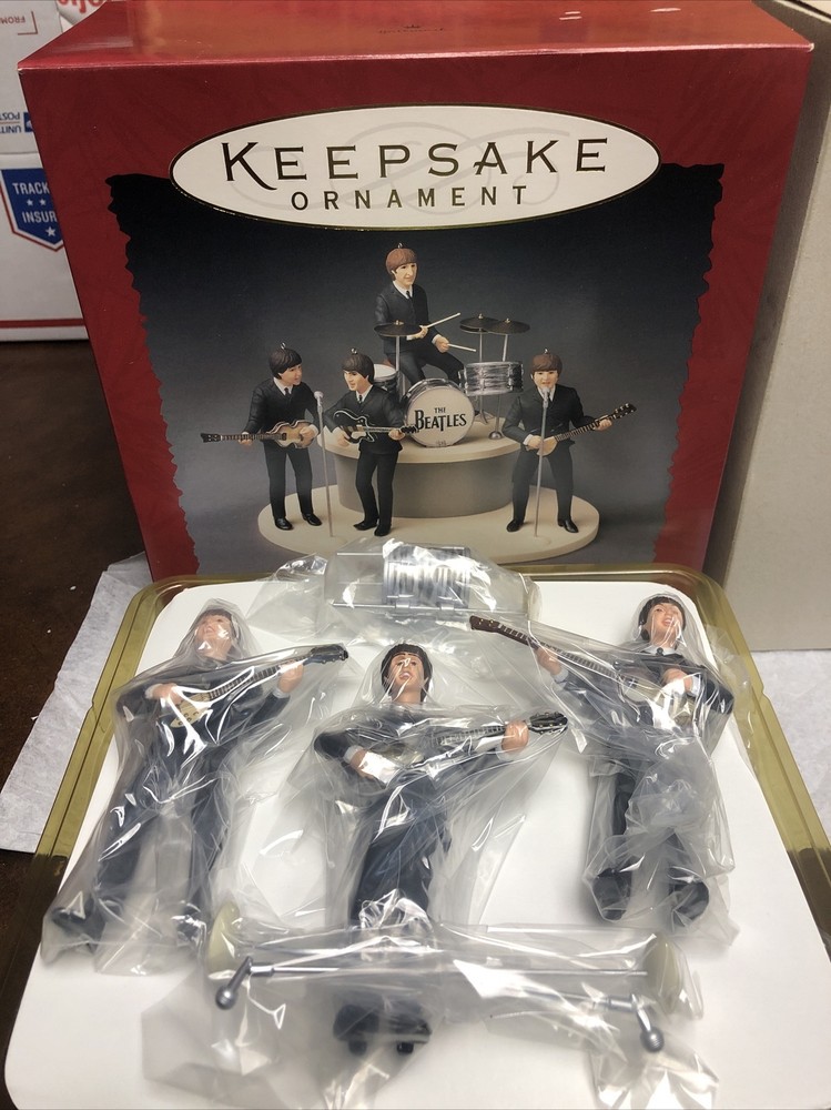 The Beatles Gift Set from Hallmark Keepsake Ornament QX537-3