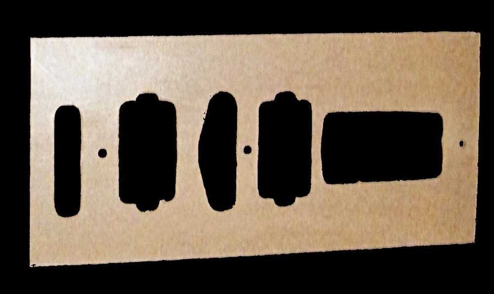 Guitar Template - Modular Multi use, ST neck pocket, HSH, CNC made