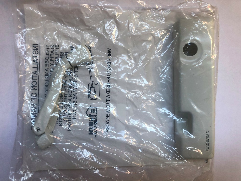 Andersen Casement Left Hand Cover With Folding Handle - White