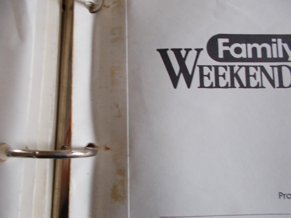 Family Circle Weekend Crafts 2 Binder Book Set Patterns Projects 1991