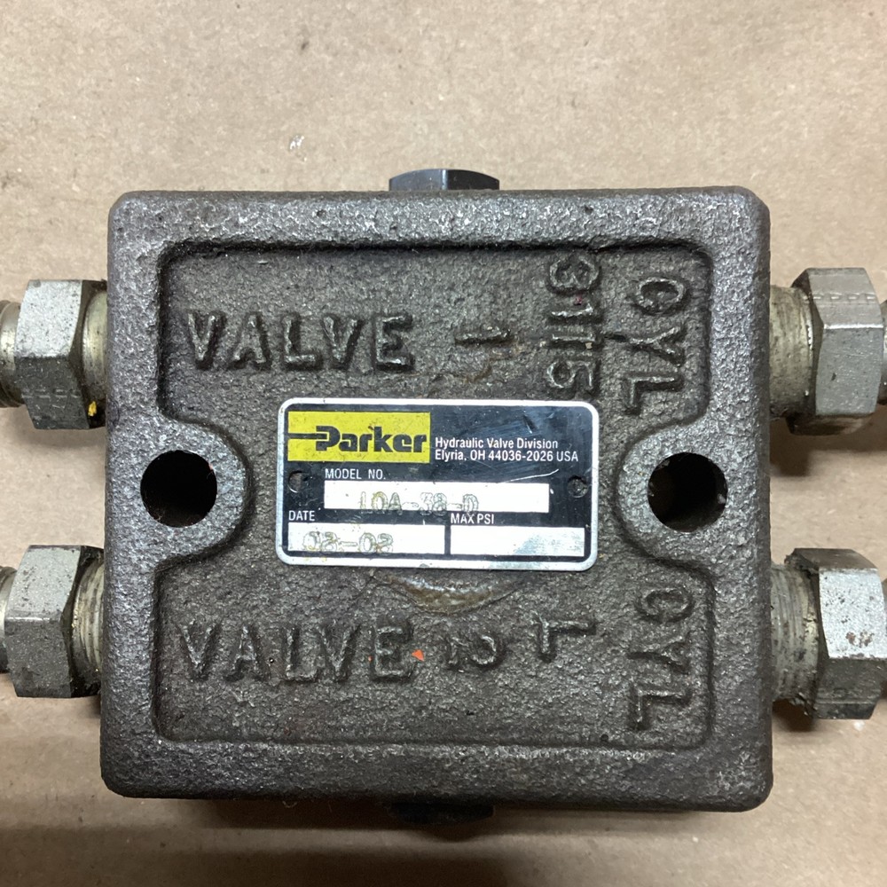 Parker Gresen L04-38-D Hydraulic Check Valve