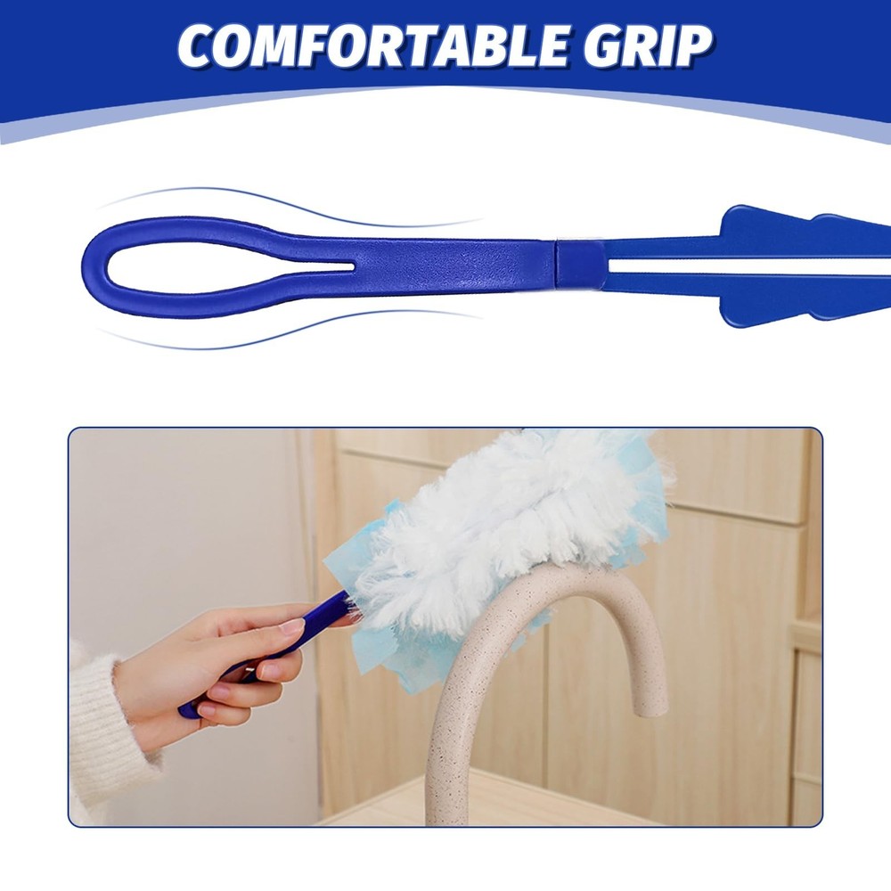 Extender Duster Mop Handle Compatible with Duster Refill,Replacement Duster H...