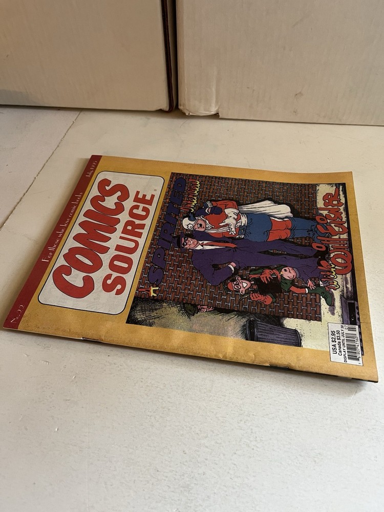 COMICS SOURCE Magazine #22 JULY 1995 WILL EISNER Interview VF 8.0