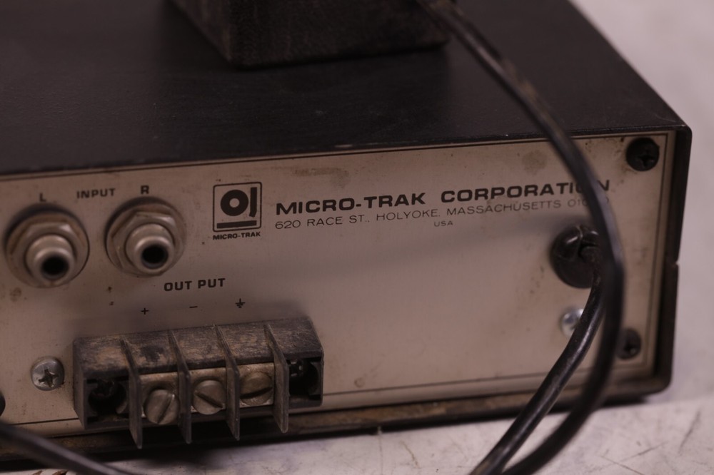 Micro-Trak 6410 Phono Preamplifier As Is