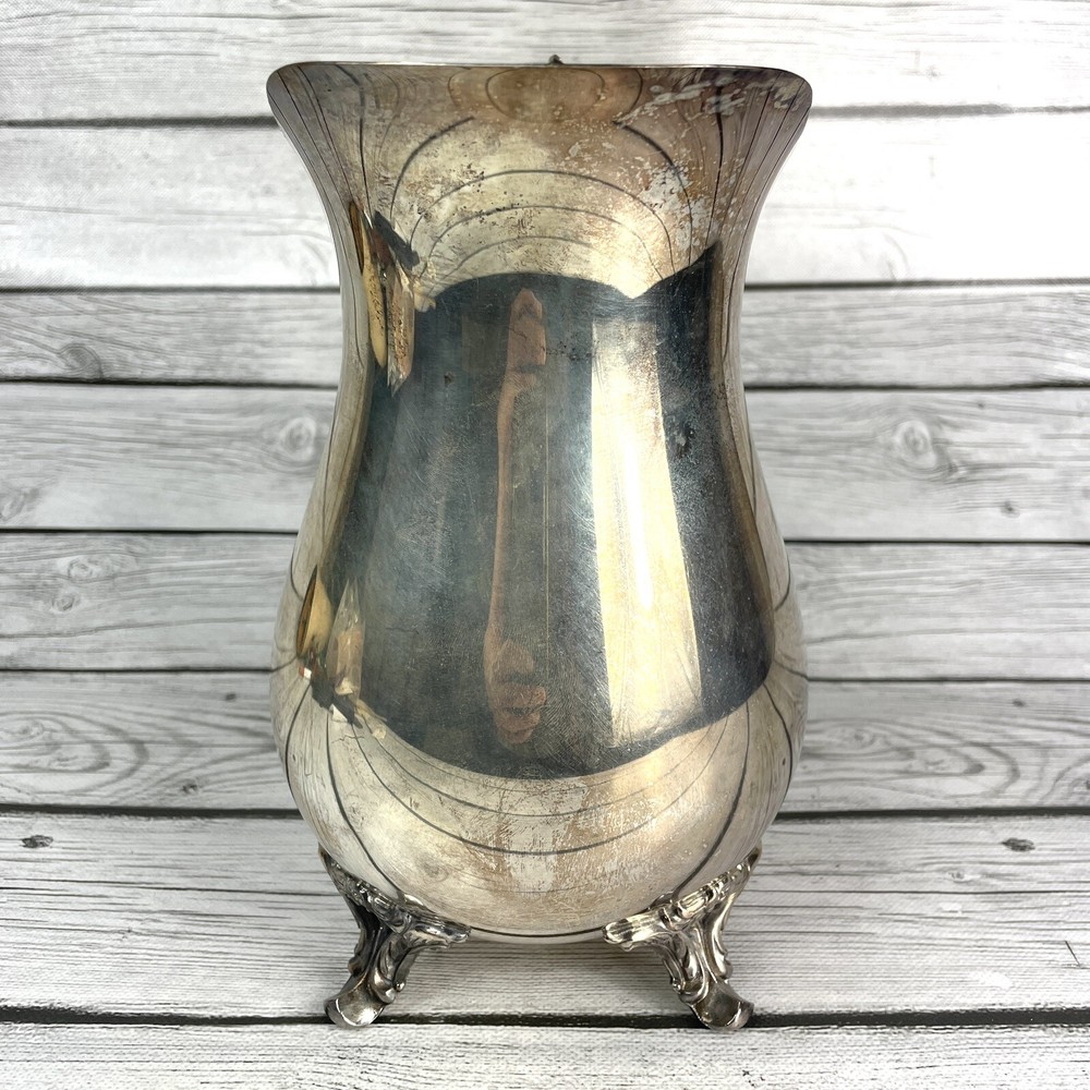Vintage Silver Plated Pitcher FB Rogers silver co # 1117